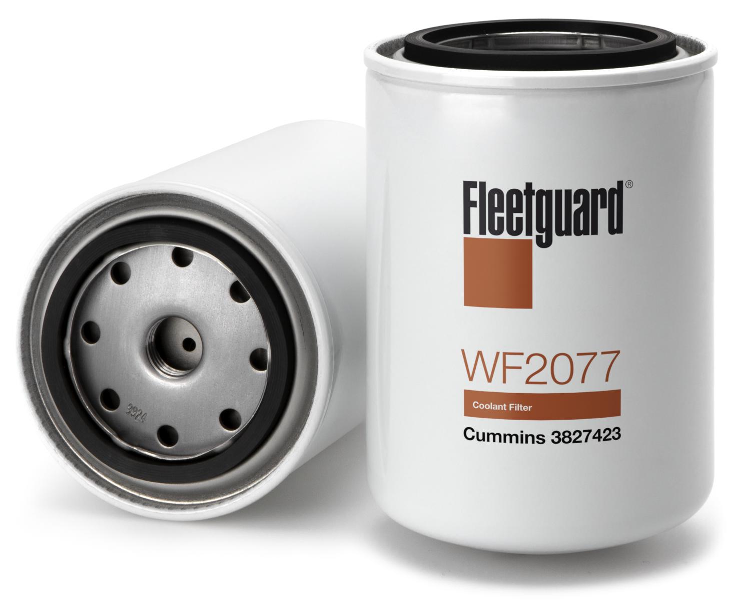 WF2077 Fleetguard lọc nước làm mát Cummins 3827423